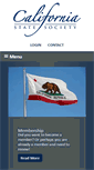 Mobile Screenshot of californiastatesociety.com